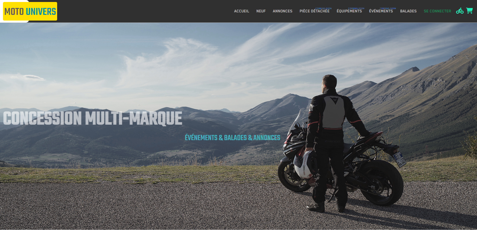 Présentation du projet Moto Univers