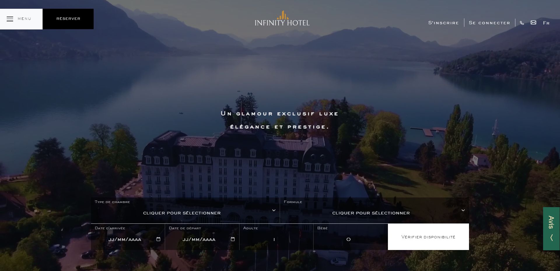 Présentation du projet Infinity Hotel